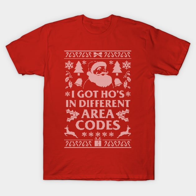 Ugly Sweater / Area Codes T-Shirt by Woah_Jonny